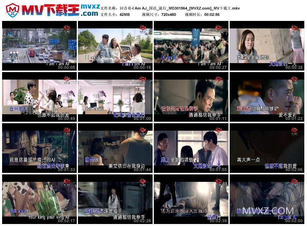 回音哥-I Am AJ_国语_流行_MD301564